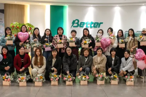 花漾时光,巾帼芳华 | 厦门倍特立圆满举办妇女节员工插花活动