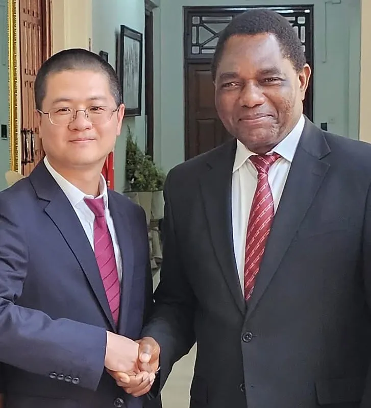 赞比亚总统Hakainde Hichilema阁下点赞厦门倍特立海外子公司“艾瑞新能源” 肯定其本土化运营与社会贡献