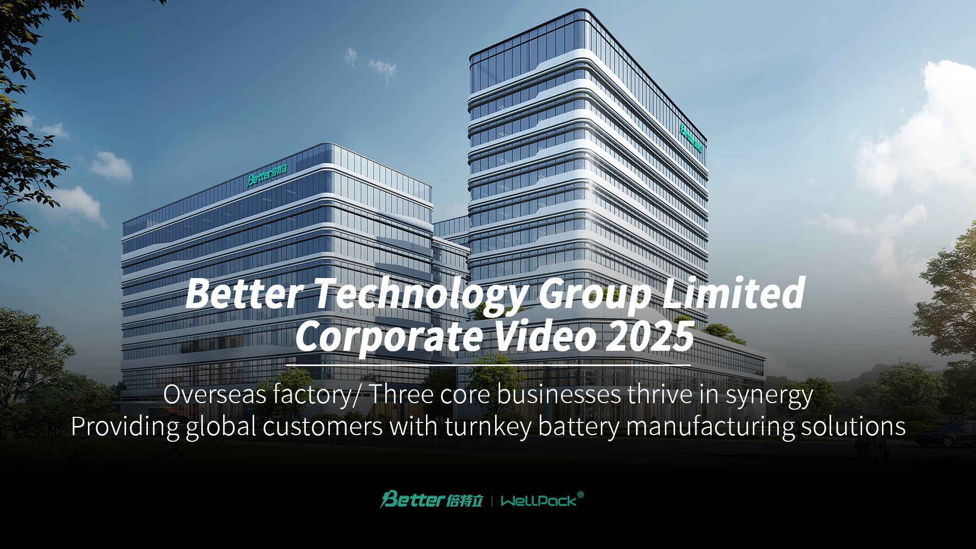 Unternehmensvideo der Better Technology Group Limited