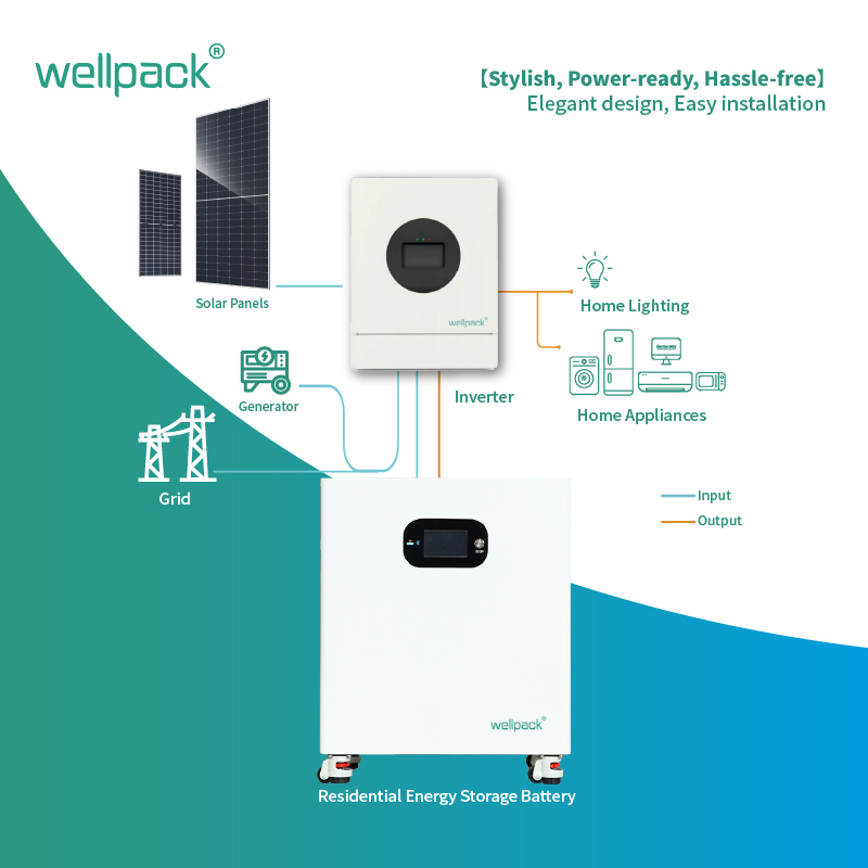Batería de almacenamiento de energía doméstica WPH10F-01
