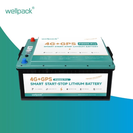 4G+GPS Smart Start-Stop литиева батерия P8000 Pro