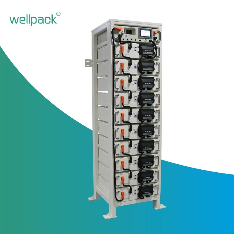 Conjunto de baterias de armazenamento de energia de alta tensão para montagem em rack WPC50-01