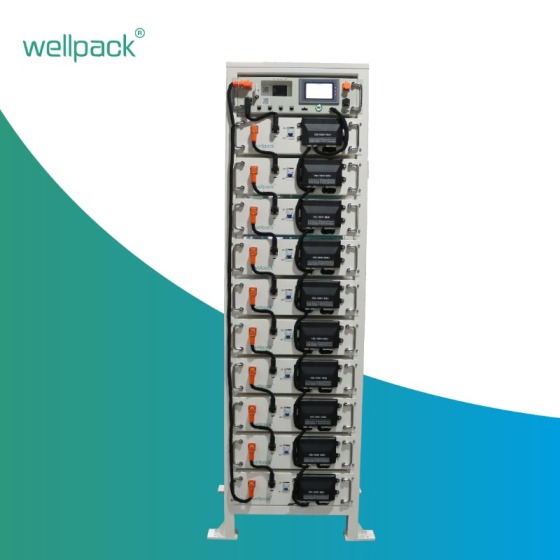 Paquete de baterías de almacenamiento de energía de alto voltaje para montaje en bastidor WPC50-01