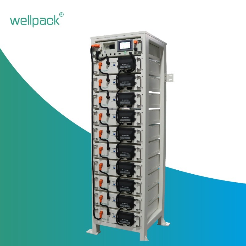 Conjunto de baterias de armazenamento de energia de alta tensão para montagem em rack WPC50-01