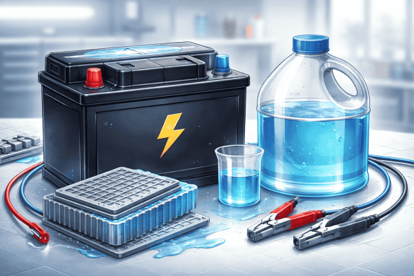 Why Sulfuric Acid Is Used in Lead Acid Batteries