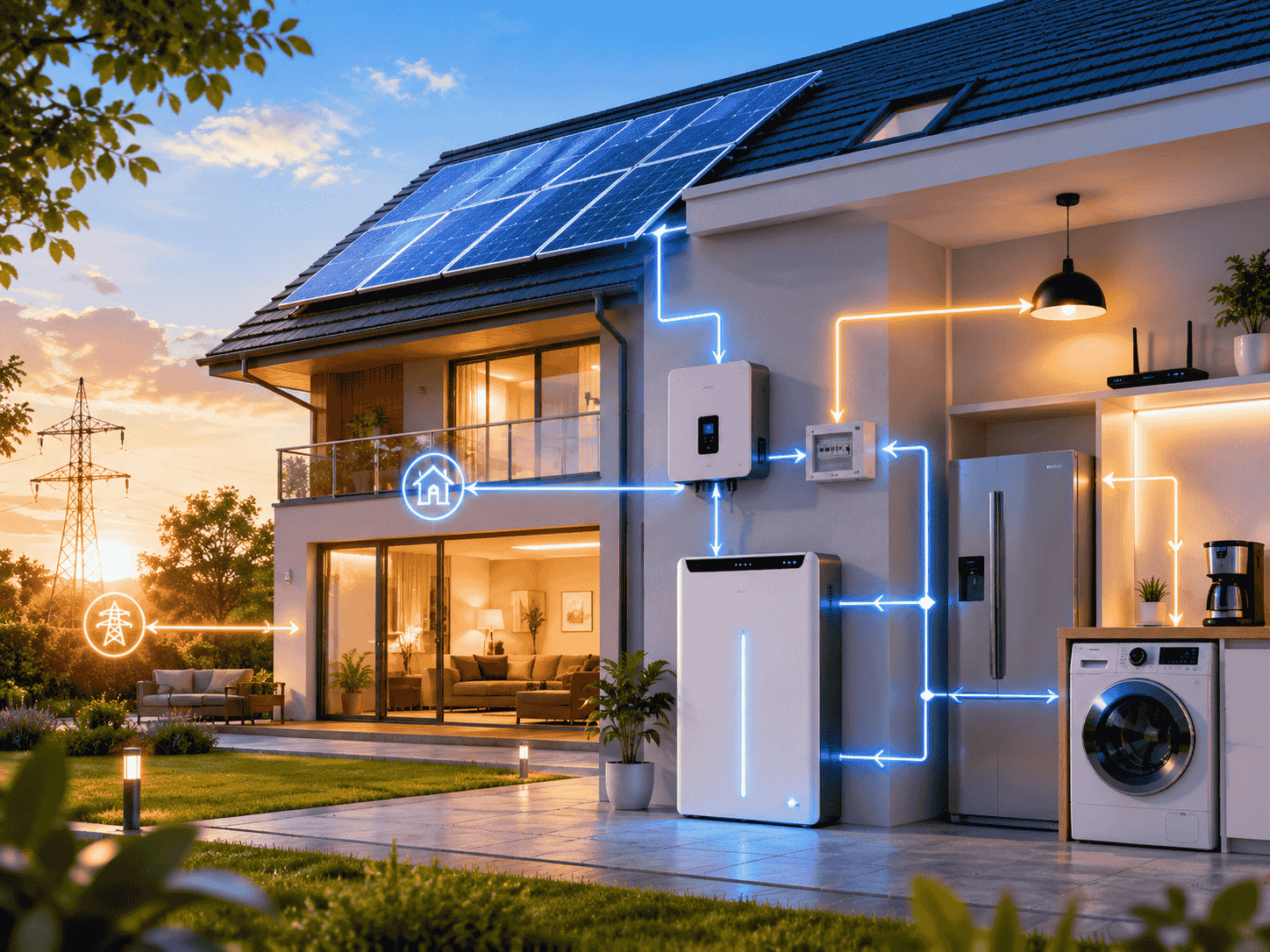 Wie Energiespeicher im Haushalt im Alltag funktionieren