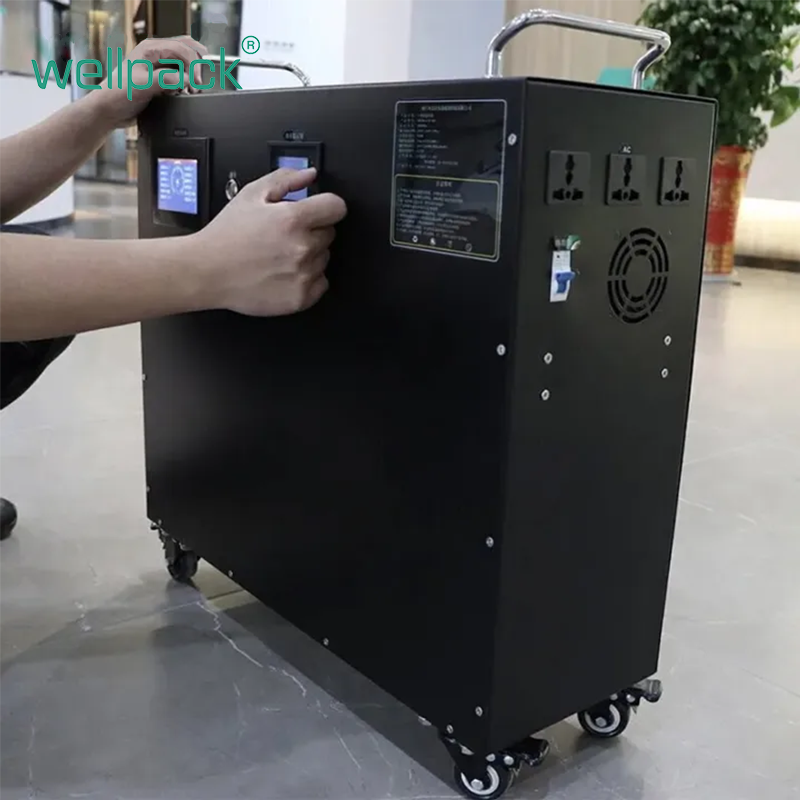 Armário portátil para armazenamento de energia