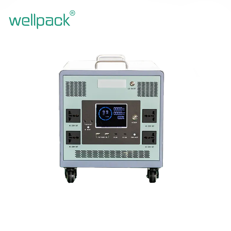centrale elettrica/alimentatore/banco batterie portatile di grandi dimensioni