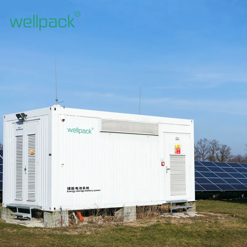 Sistemas de armazenamento de energia solar industriais e comerciais