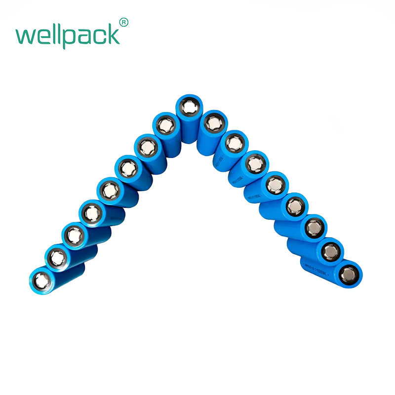 Célula cilíndrica 26650 NCM de 3,6 V e 5000 mAh