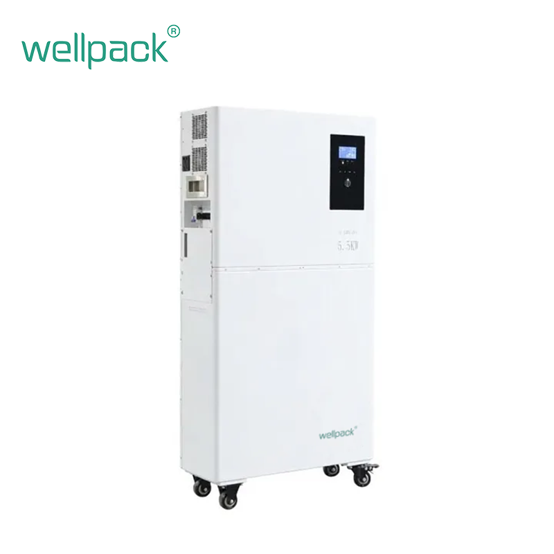 Sistema de armazenamento de energia multifuncional montado em pilha (10,24 kWh)