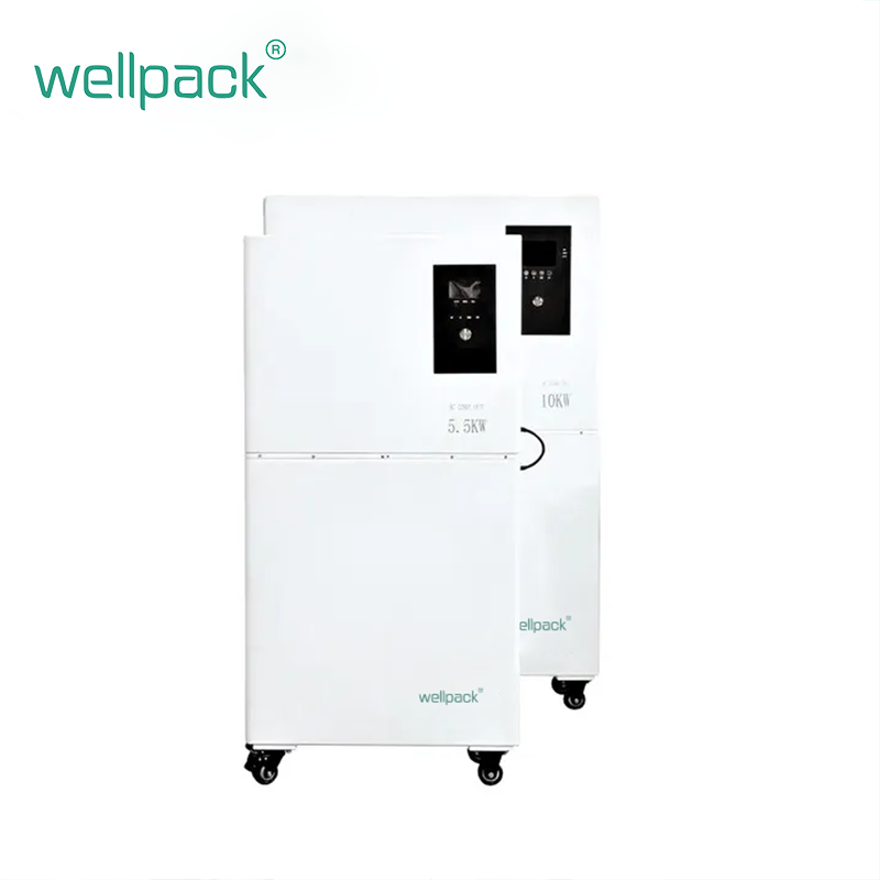Sistema de armazenamento de energia multifuncional montado em pilha (10,24 kWh)
