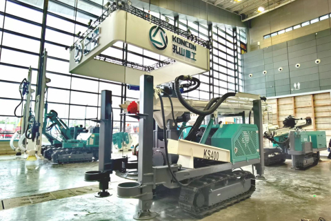 Nous apportons nos meilleurs produits au salon international des machines de construction de Changsha 2021