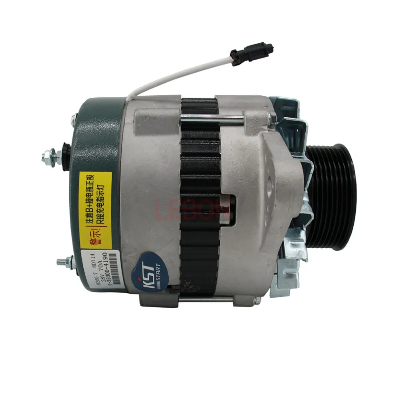 El excavador parte el alternador del excavador de Dynamo SK230-6E 6D34 24V