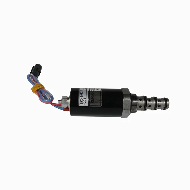 Acessórios para escavadeira Skx5/G24 -208 6y21 Kwe5K-20/G24D07 Nº 8173 Válvula solenóide