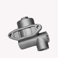 Oil Filter Head Sk200-6 Fuel Filter Head Base for Excavator Engine Parts Sk200-6 Oil Filter Head Fuel Seat