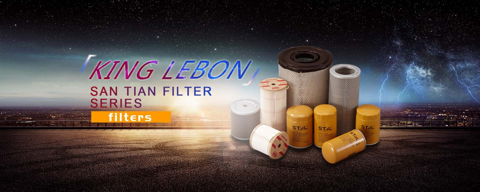 Filtros de escavadeira