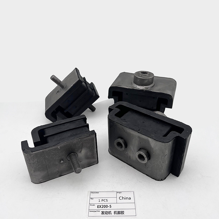 Good Quality Accessories for Excavator Ex200-1 Blue Engine Cushion