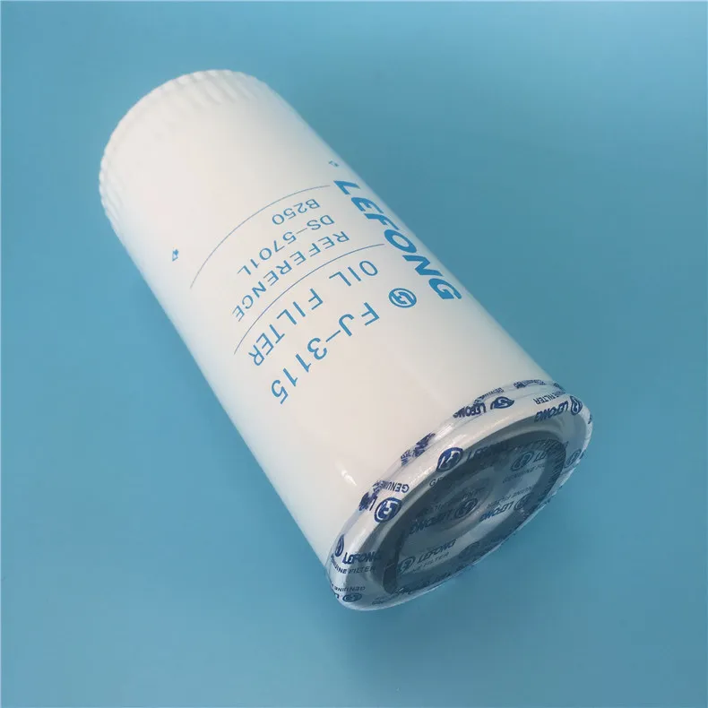 Conjuntos de piezas de filtro de repuesto Fj-3115 Ds-5701L Elemento de filtro de aceite Piezas de repuesto de filtro para Dyna B250 Ds250-75D.