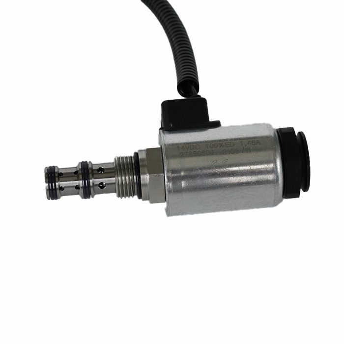 Manufacturer Excavator Excavator Accessories 27866600 24V Solenoid Valve for Excavator Sy