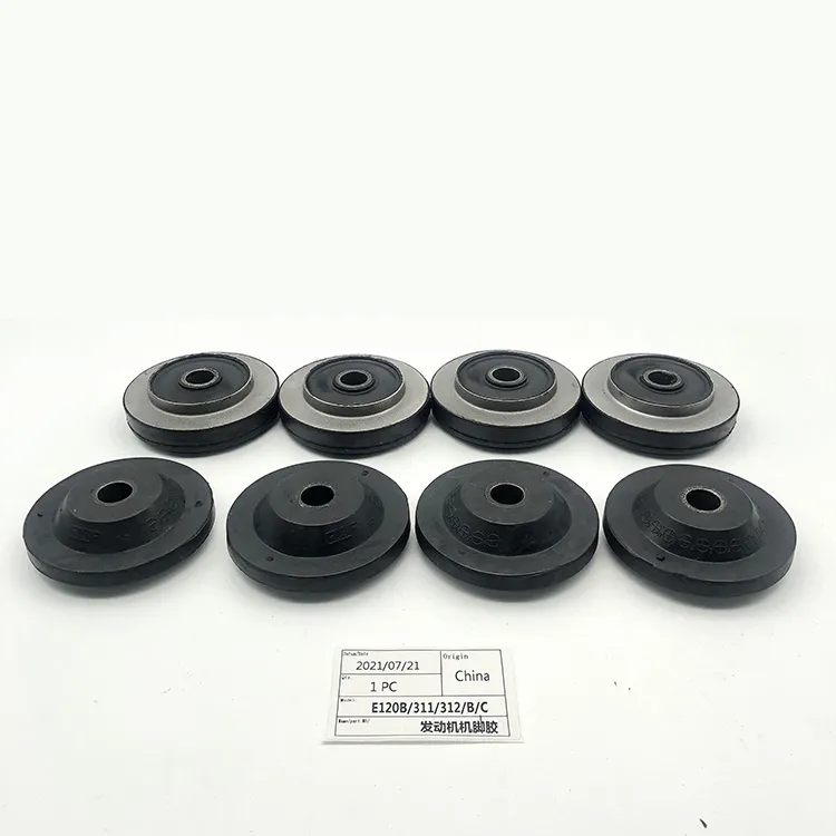 Buena calidad adecuada para accesorios de excavadora piezas de excavadora E120b/E311/E312/B/C amortiguador de motor negro