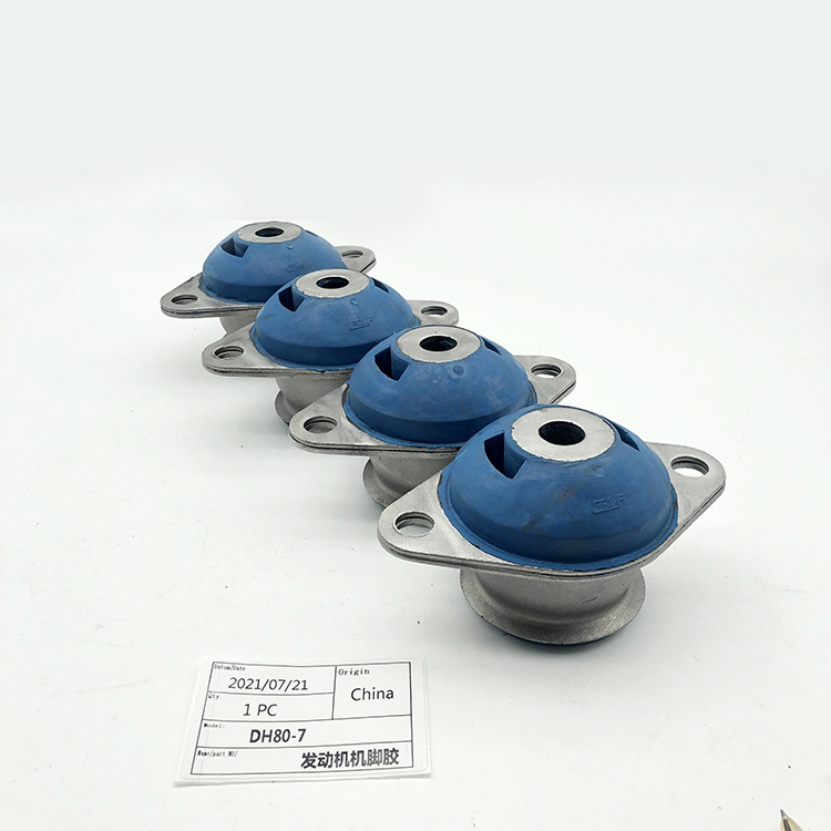 Good Quality Suitable for Excavator Accessories Excavator Parts Dh80-7 Blue High Quality Engine Cushion