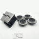 Good Quality Suitable for Excavator Accessories Excavator Parts Dh55-7 Black Engine Cushion