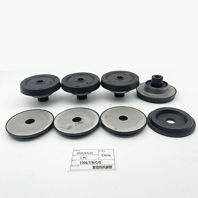 Good Quality Suitable for Excavator Accessories Excavator Parts E306/E307/B/C/D Engine Cushion