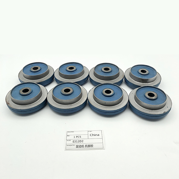 Bonne qualité adaptée aux accessoires d'excavatrice pièces d'excavatrice coussin de moteur bleu E312D2