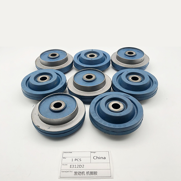 Bonne qualité adaptée aux accessoires d'excavatrice pièces d'excavatrice coussin de moteur bleu E312D2