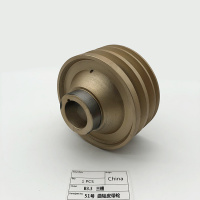 Fast Sell Multiple Engine Pulley Crankshaft Type of Three Grooves Fit for B3.3 Engine Excavator.