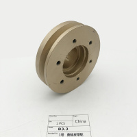 Tipo de cigüeñal de polea de motor múltiple de venta rápida cuatro ranuras aptas para excavadora de motor B3.3.