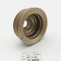 Vende rápido vários motores/tamanho padrão tensor do virabrequim, polia do virabrequim adequado para sany 6d34 muitos tipos de máquina escavadora.