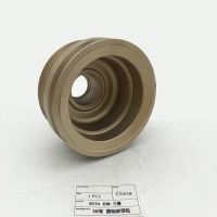 Fast Sell Multiple Engine/Size Standard Crankshaft Tensioner, Crankshaft Pulley Split Type Three Grooves Fit for 6D34 Many Types of Machine Excavator.