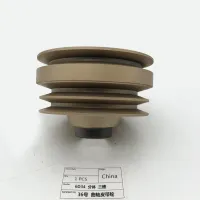 Tensor de cigüeñal de tamaño estándar, polea de cigüeñal de tres ranuras 6D34 Reemplazo de muchos tipos de máquinas excavadoras.