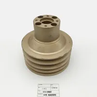 Tamaño del tensor del cigüeñal, originalidad de la polea del cigüeñal 6D22 Reemplazo de muchos tipos de máquinas excavadoras.