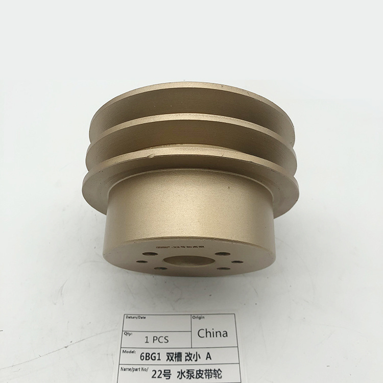 Size Crankshaft Tensioner, Crankshaft Pulley Two Groove 6bd1 Replacement of Many Types of Machine Excavator.