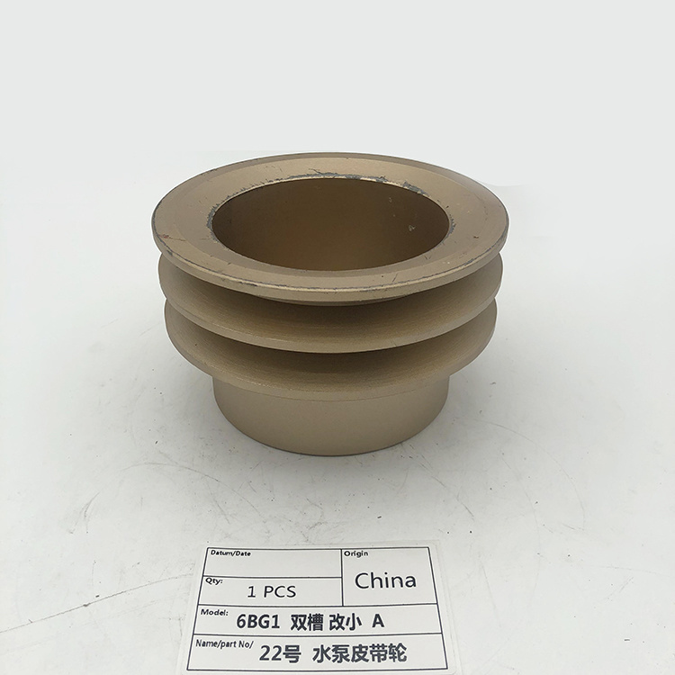 Size Crankshaft Tensioner, Crankshaft Pulley Two Groove 6bd1 Replacement of Many Types of Machine Excavator.