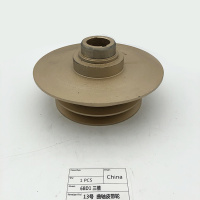 Tamaño del tensor del cigüeñal, polea de correa 3 ranuras Ex200-1/3 6bd1 Reemplazo de muchos tipos de máquinas excavadoras.