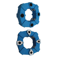 High Quality Multiple Types/Size Flexible Coupling, Rubber Shaft Coupling 80as with Aluminium Block Replacement of Many Types of Machine Excavator.