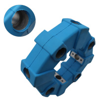 High Quality Multiple Types/Size Flexible Coupling, Rubber Shaft Coupling 80as with Aluminium Block Replacement of Many Types of Machine Excavator.