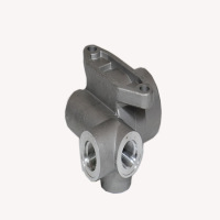 Hot Selling Sk200-6 Fuel Filter Head Base for Excavator Engine Parts Sk200-6