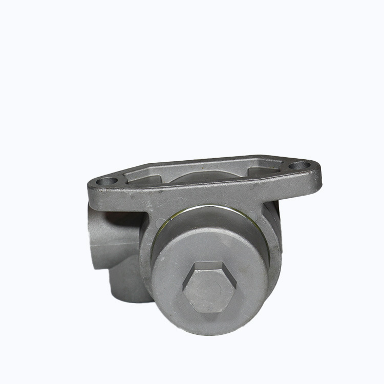 Hot Selling Sk200-6 Fuel Filter Head Base for Excavator Engine Parts Sk200-6