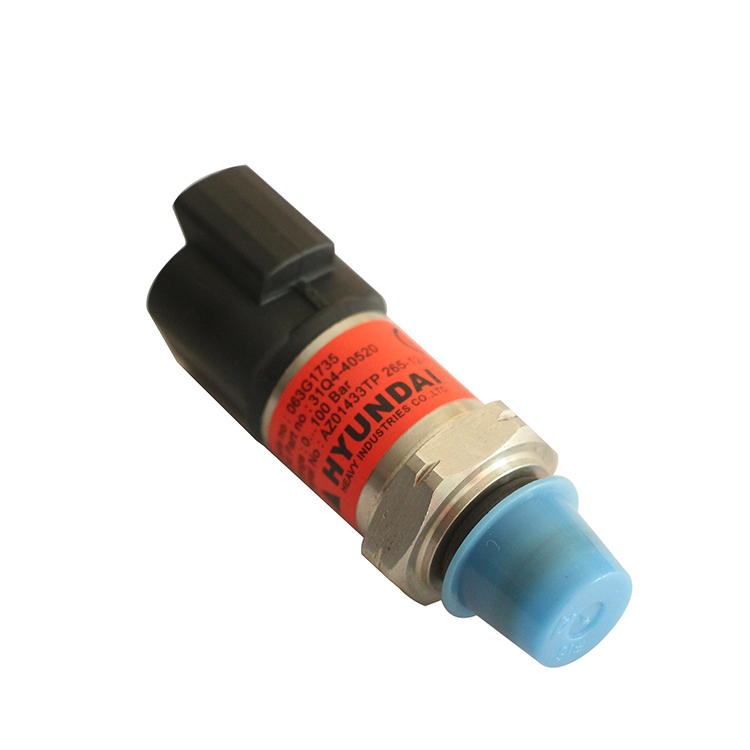Construction Machinery Parts High Pressure Sensor with 100bar 265-12-0343 31q4-40520 for R210-7 R225-9 Excavator