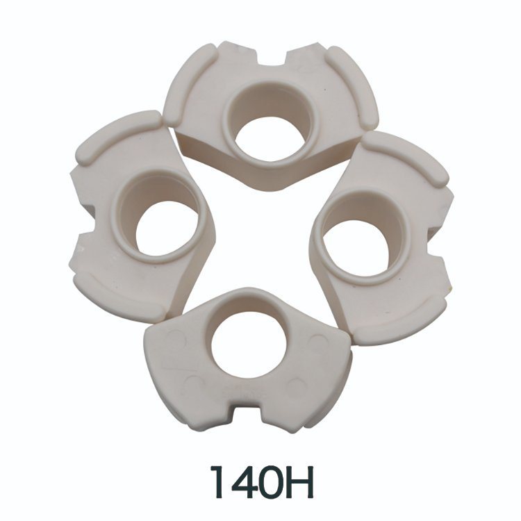 140h 245*125 Coupling Spare Parts for Excavators Rubber Shaft Coupling Aluminum Block