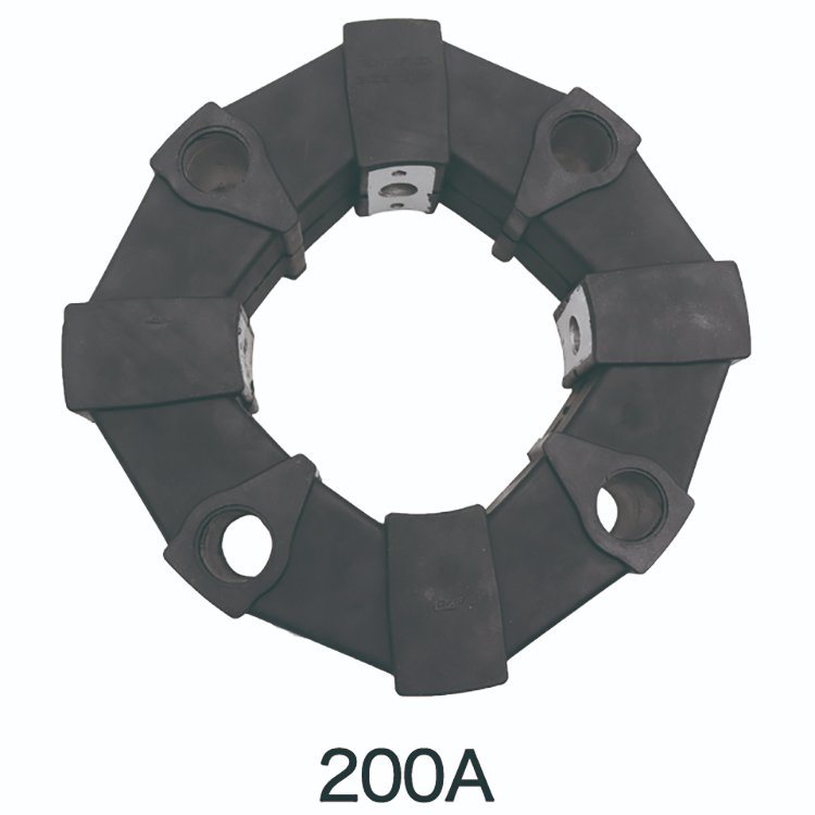 Supply 200A Coupling Spare Parts for Excavators Rubber Shaft Coupling