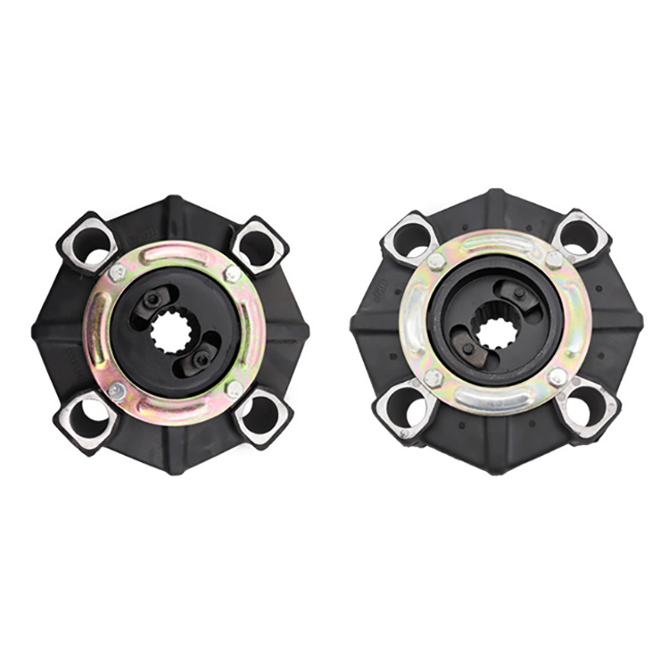 E200b Sh200 12t Coupling Spare Parts for Excavators Rubber Shaft Coupling Aluminum Block