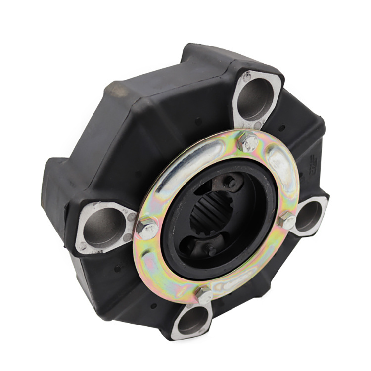 E200b Sh200 12t Coupling Spare Parts for Excavators Rubber Shaft Coupling Aluminum Block