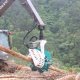 Large New Fully Automatic Hydraulic Logging Machine Forest Farm Head Can Be Excavator-Drive Logging and Delimbing Operations Logging Machine