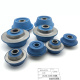 High-Quality Multiple Types/Size Flexible Rubber Mounts Blue Engine Excavator Parts Engine Cushion for PC200-5-6